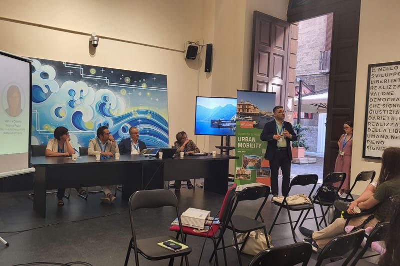 Bari/İtalya'daki EIT Urban Mobility Yaz Okulu'na katıldık